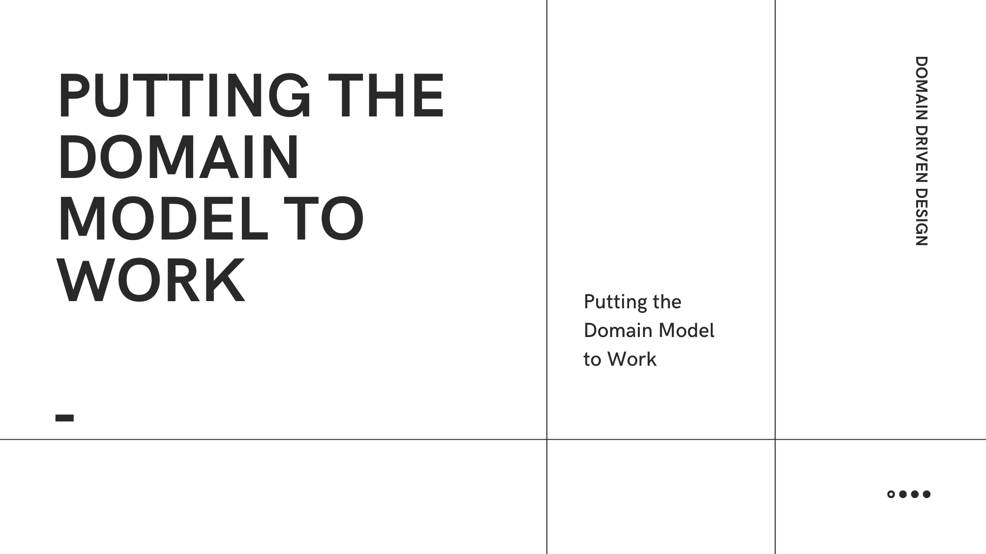 putting-the-domain-model-to-work